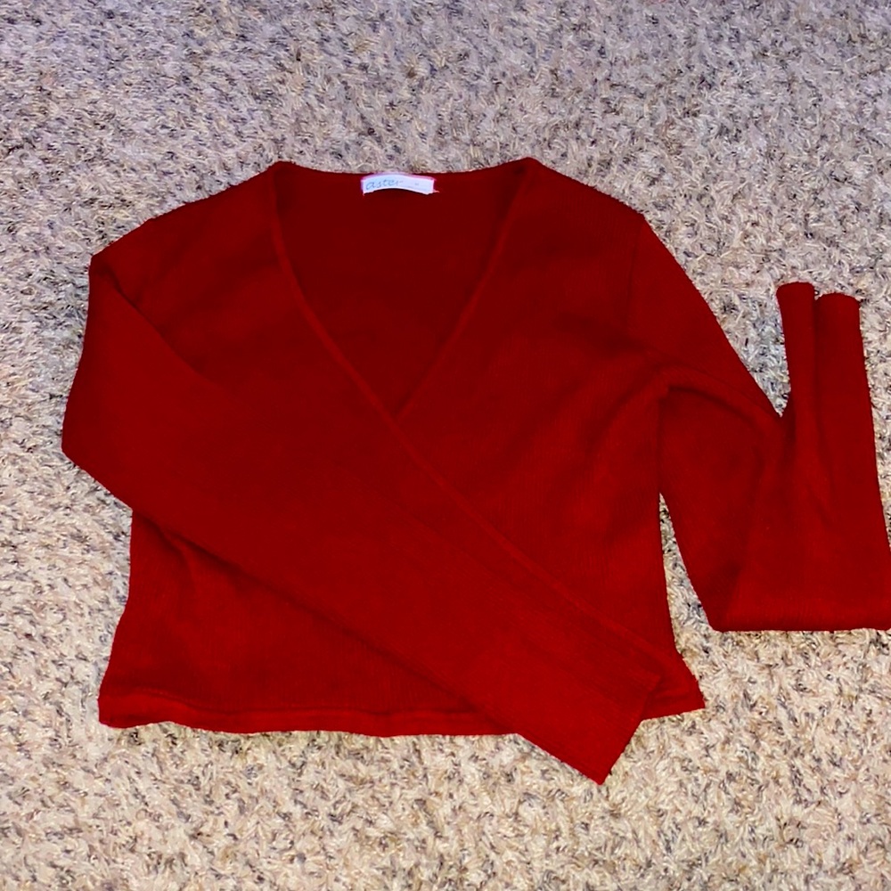 Red long sleeve